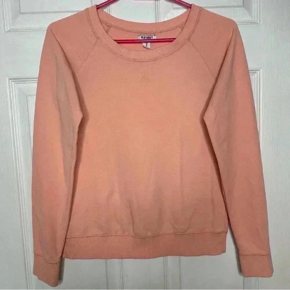 Old Navy Sweatshirt Peach Size Extra Small